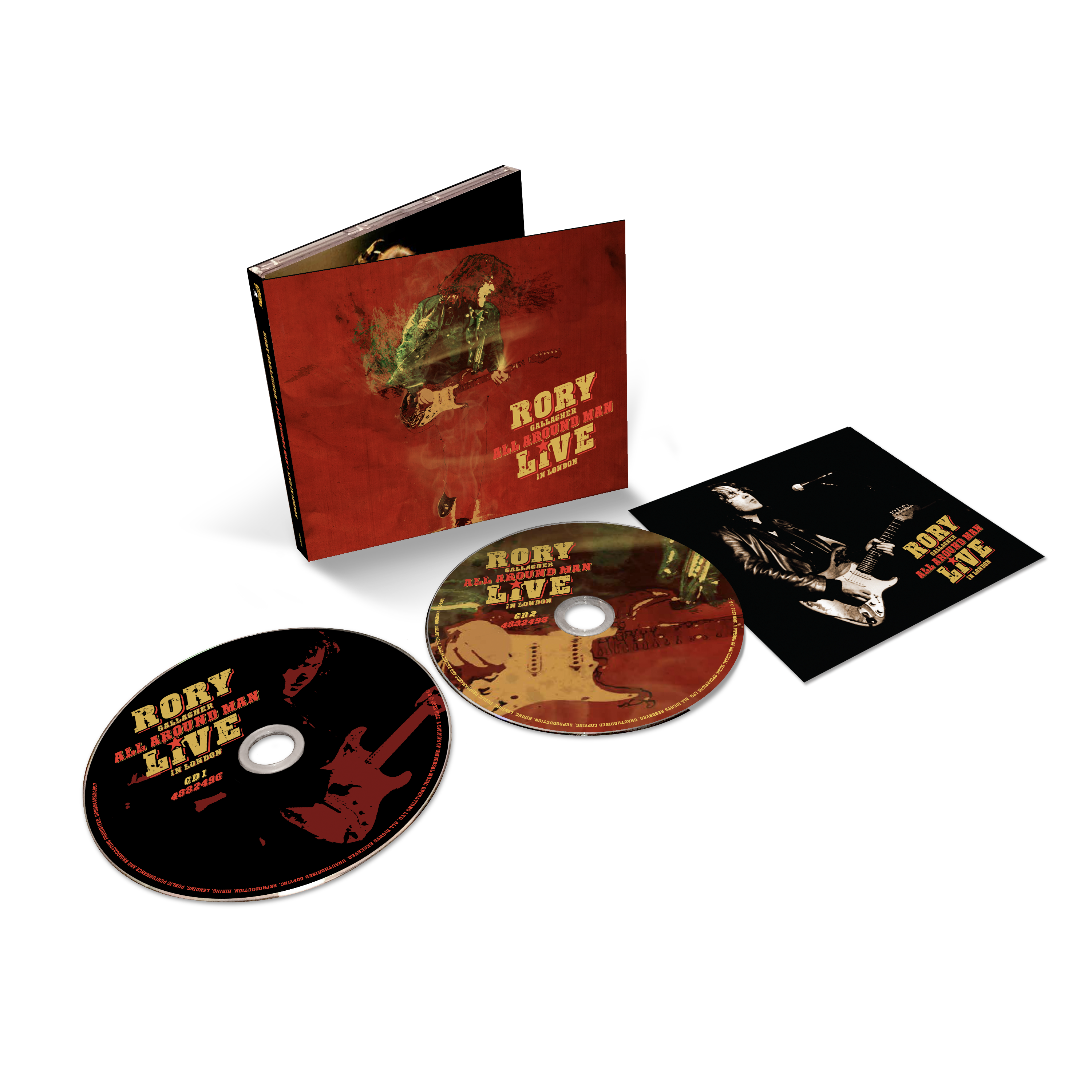 Rory Gallagher - All Around Man – Live In London: 2CD