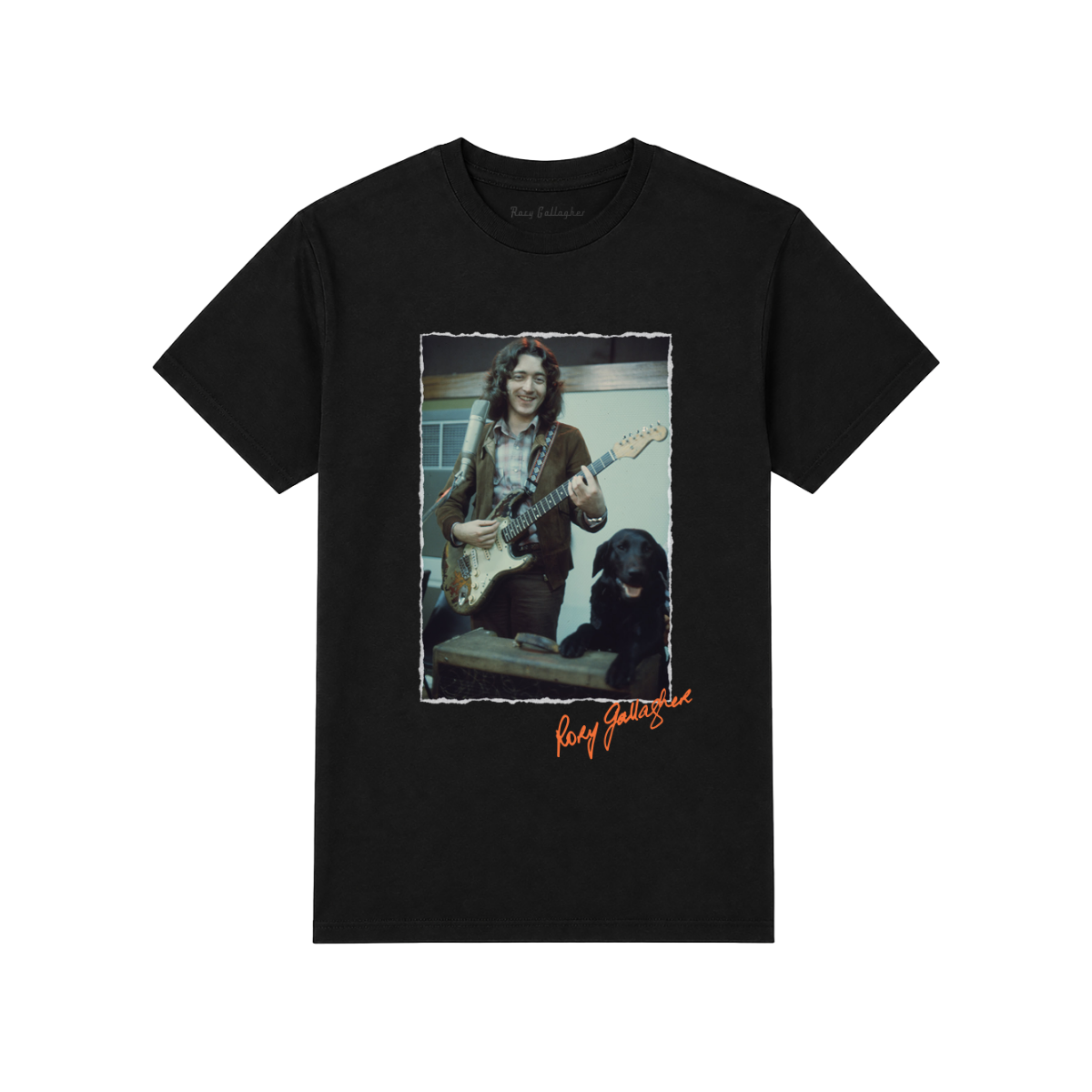 Rory Gallagher - Rory and a Four-Legged Friend T-Shirt..