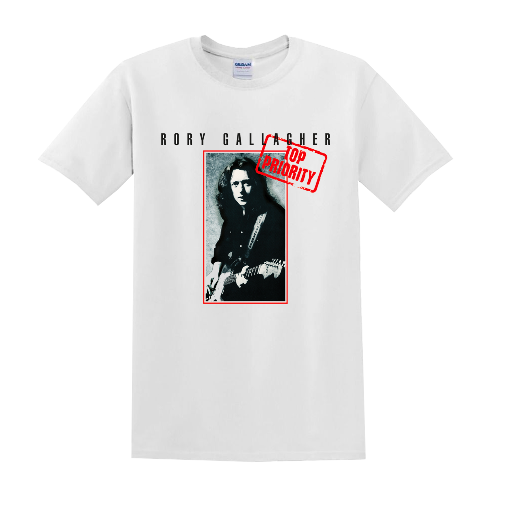 Rory Gallagher - Rory Gallagher - Official Top Priority album (1979) T-shirt