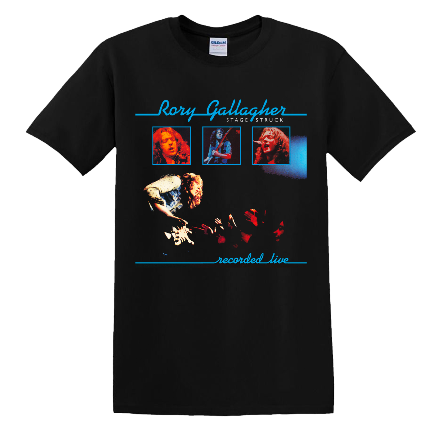 Rory Gallagher - Rory Gallagher - Official Stage Struck album (1980) T-shirt